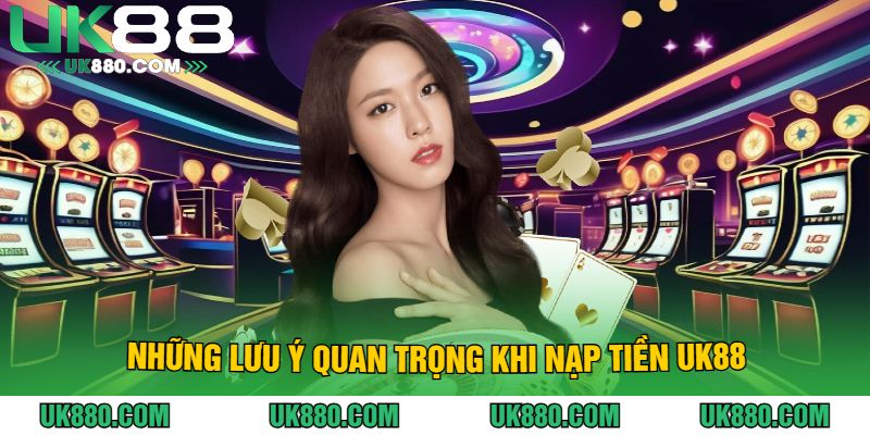 Những Lưu Ý Quan Trọng Khi Nạp Tiền UK88